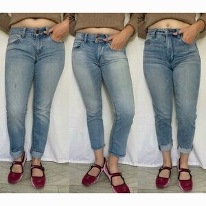 American Eagle | Lot of 3 Light Wash Distressed Jeans